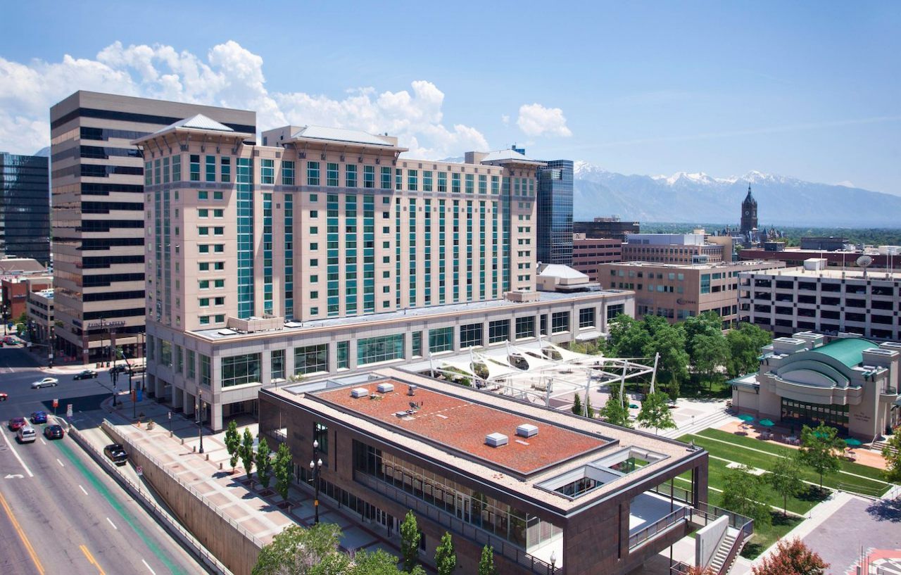 Marriott Salt Lake City Center Exteriér fotografie